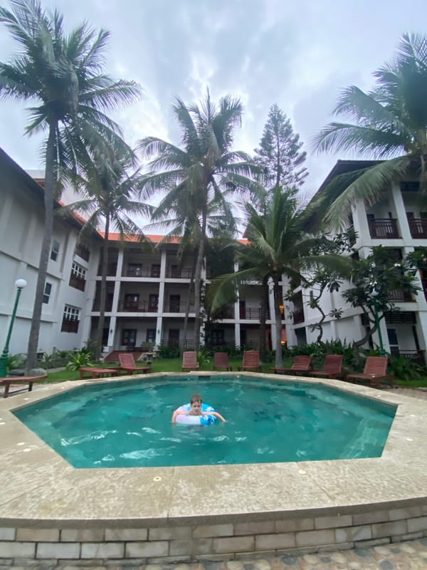 Family beach day captured at Phu Thuy Ward resort