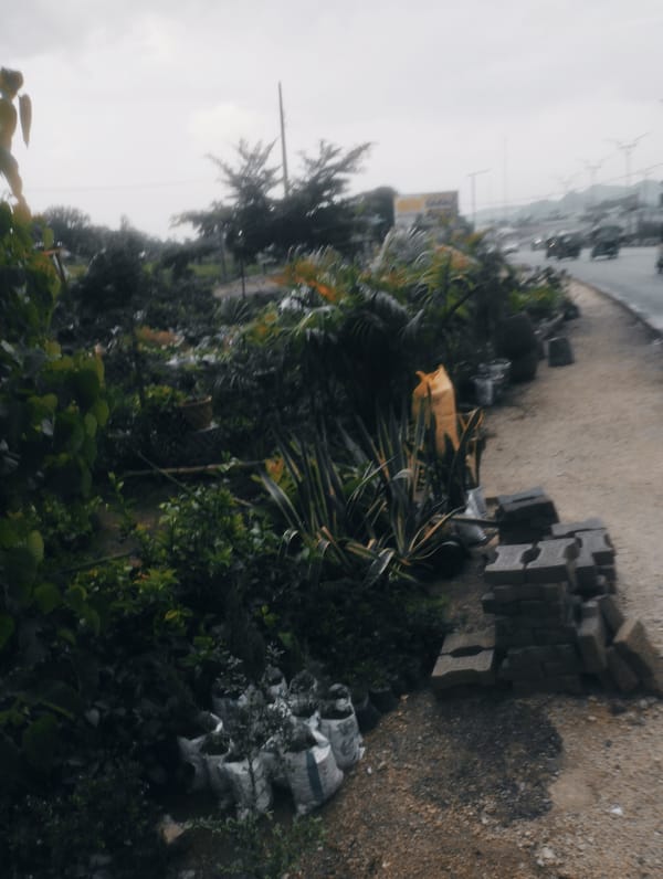 Rainy afternoon street scenes across Jos, Nigeria