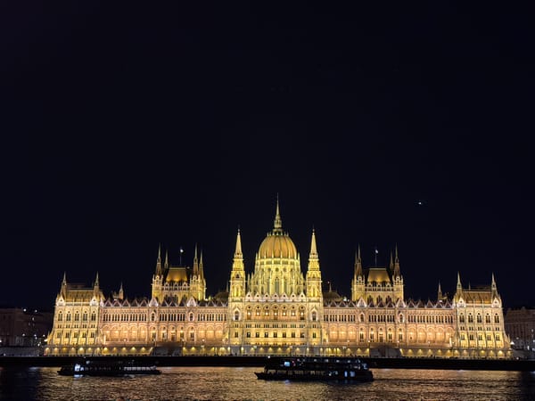 Evening Danube cruise features Parliament views, folk dancing in Budapest
