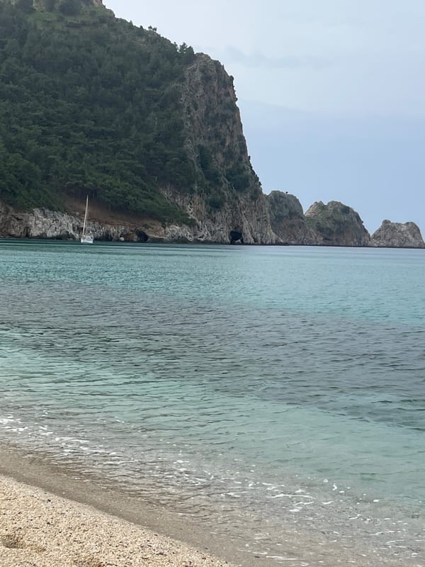Dawn coastal scene documented in Alanya, Turkey