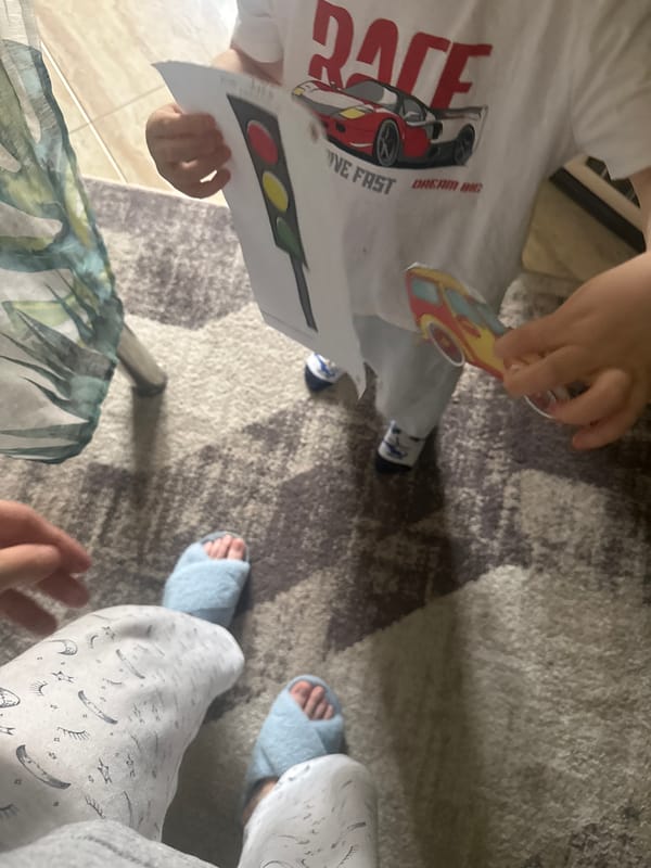 Casual indoor moments captured featuring toys and decorative items