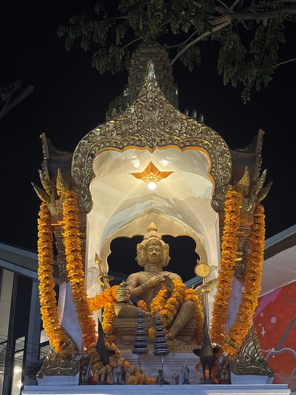 Tourist area scenes documented in Choeng Thale, Thailand