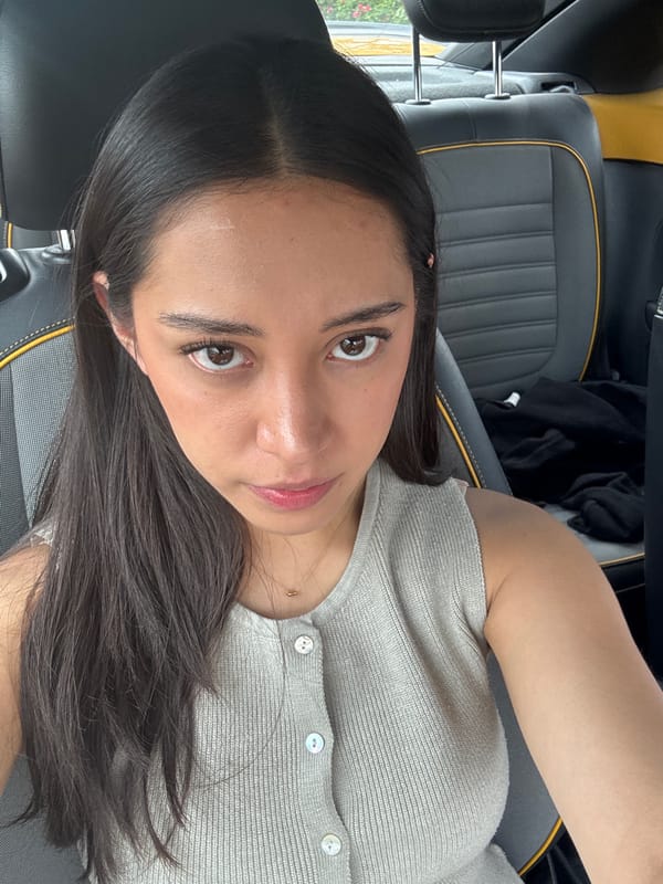 Woman in grey shirt observed in car in Atlixco