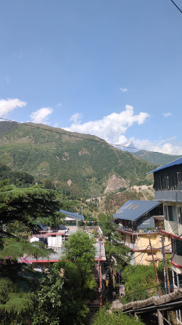 Morning scenes captured across Dharamshala: landscapes, architecture, daily life
