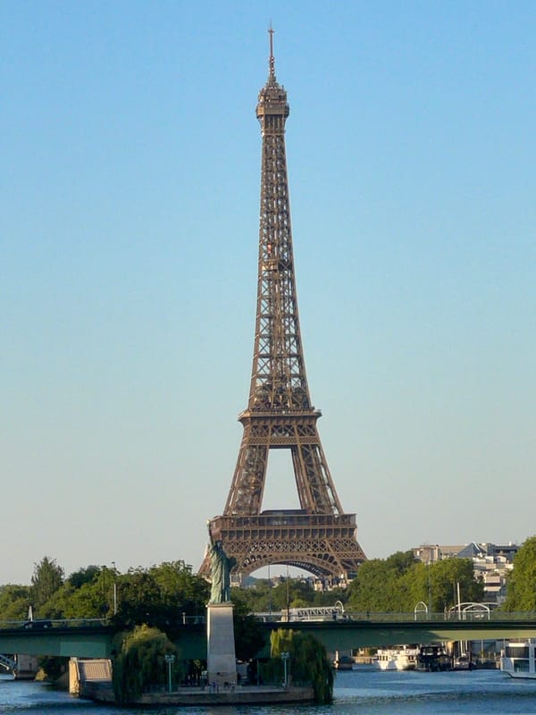 Eiffel Tower and Seine from multiple angles, golden hour Paris