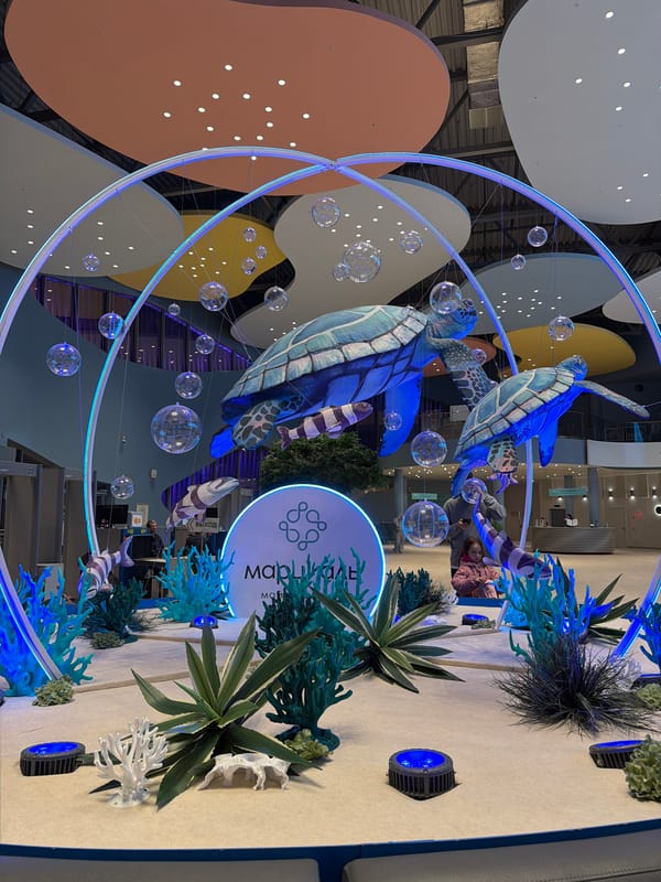 Indoor water park footage captured in Tyumen, Russia