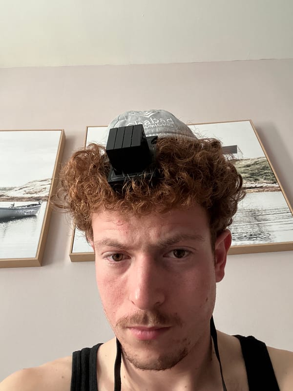 Multiple portrait photos taken of man in NYC