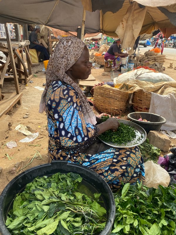 Bustling market day captured in Rido, Nigeria