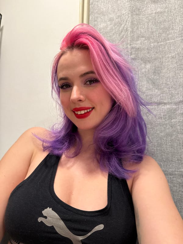 Woman documents colorful evening routine with dogs in Zagreb