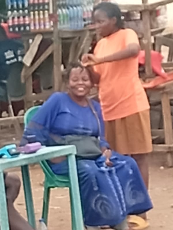 Daily life scenes captured in Sabon Tasha market area