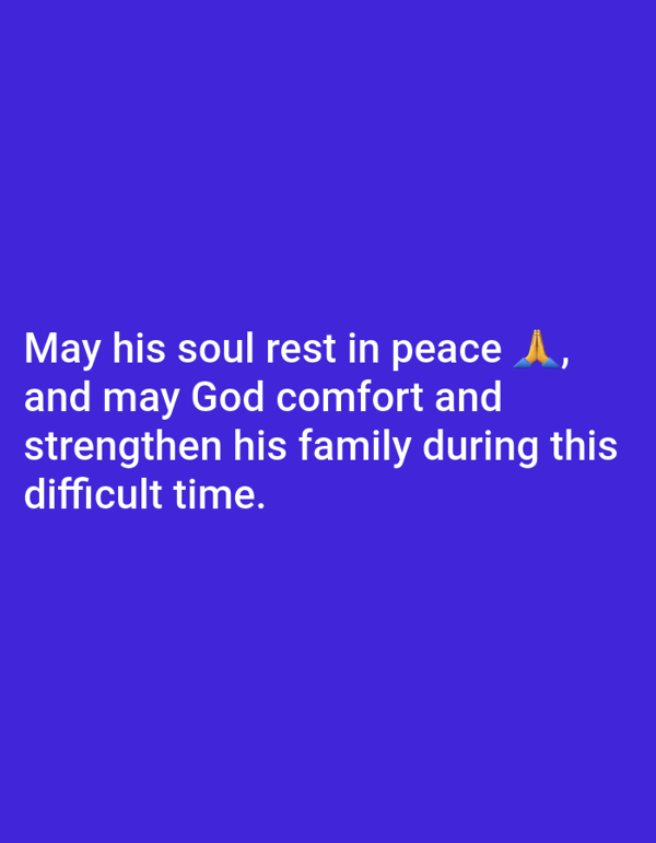 Digital condolence message observed in Narayi, Nigeria