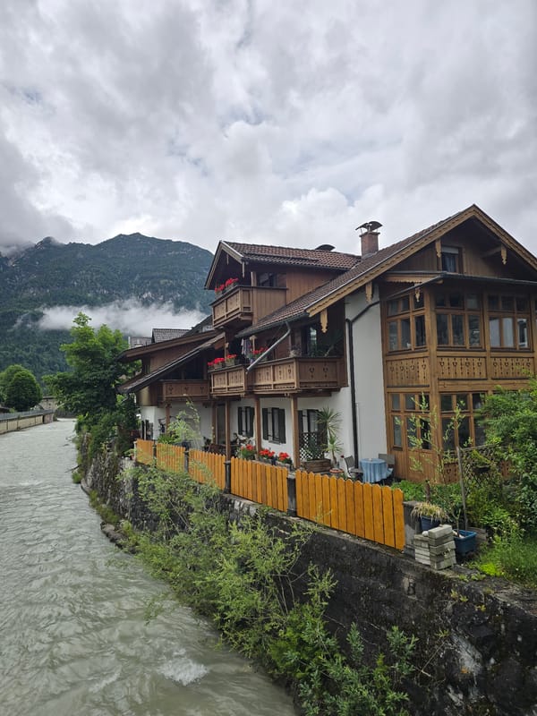 Afternoon memories captured across Garmisch-Partenkirchen on cloudy June day