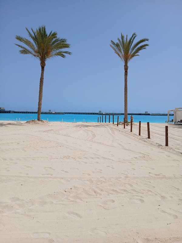 Beach scene documented at Sidi Abdel Rahman, Egypt