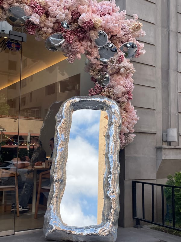 Morning walk documents Yerevan's colorful storefronts and street art