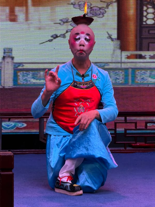 Traditional Chinese opera and tea ceremony performances in Shapingba