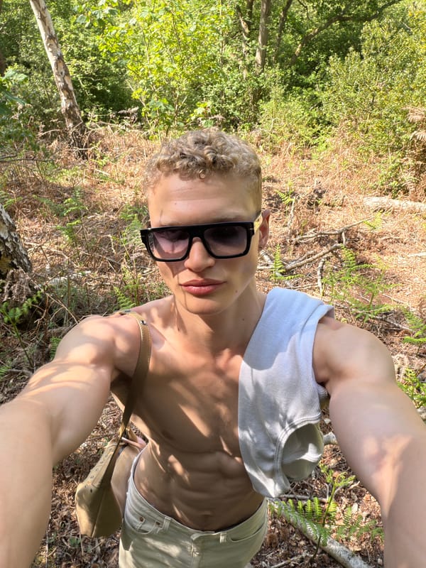 Person spotted in wooded area near Ipswich