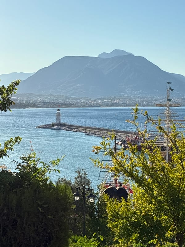 Morning walk through Alanya's hilltop and coastal landmarks