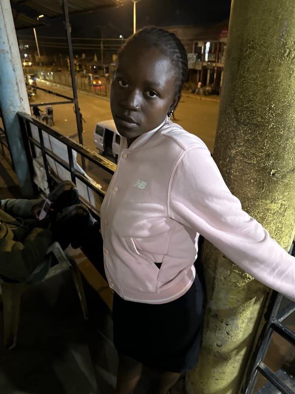 Bukuru street market buzzes through a busy Nigerian evening