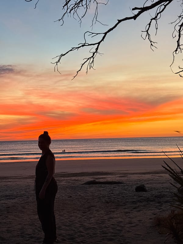 Sunset photography session captured at Cabo Velas beach