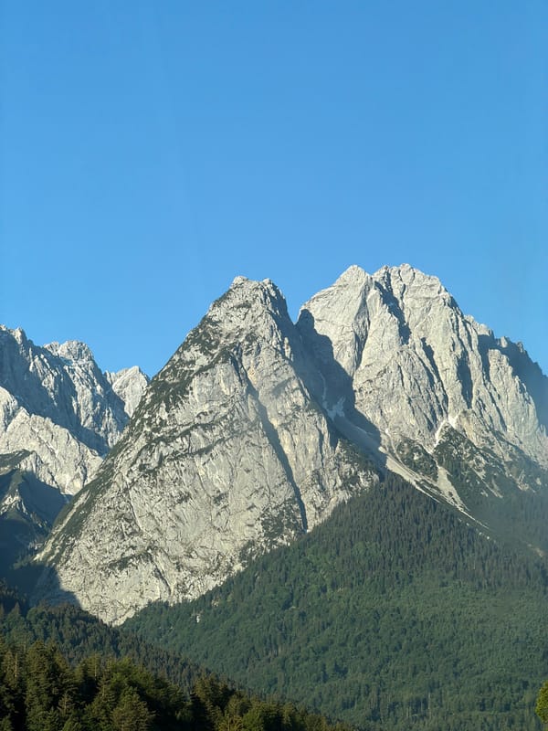 Early morning scenes documented around Garmisch-Partenkirchen countryside