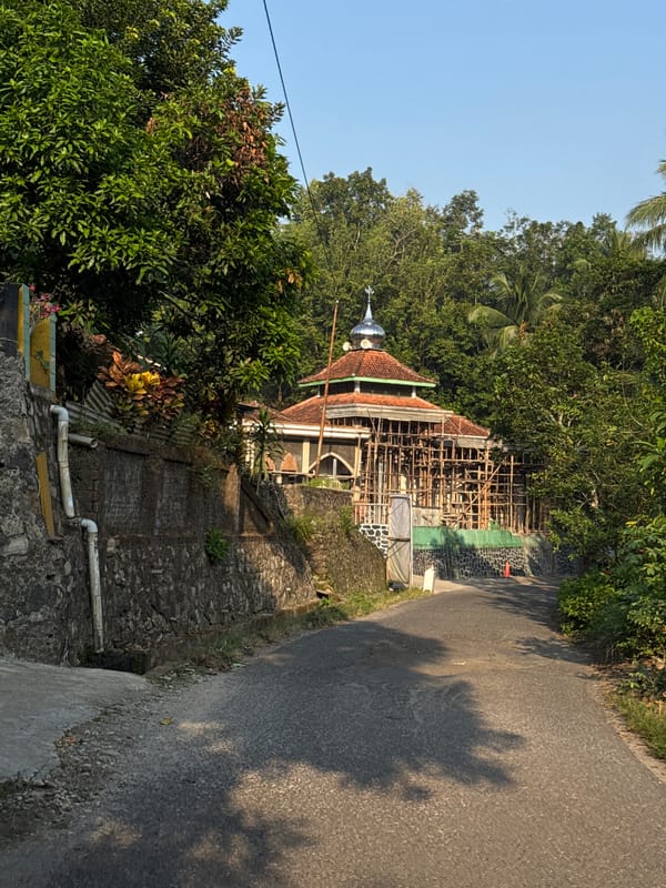 Rural life and winding roads through Alian's tropical landscape
