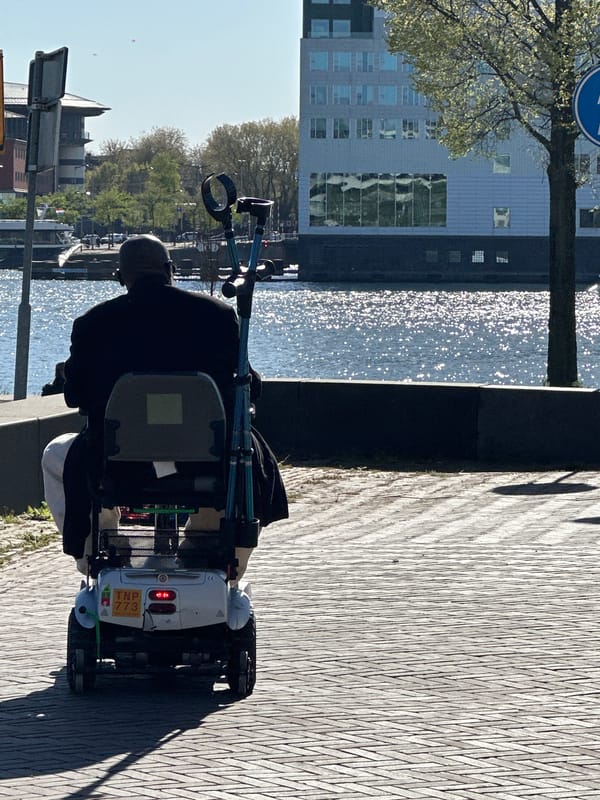 Spring afternoon life documented across Amsterdam neighborhoods