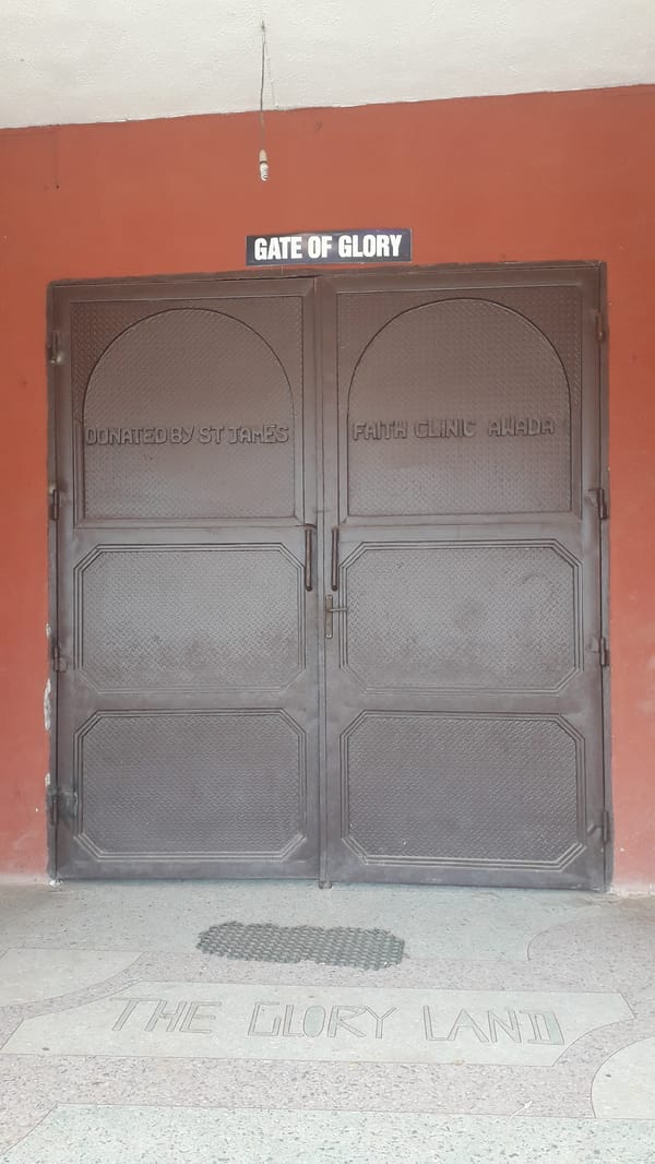 Street scenes documented around Faith Clinic facility in Onitsha
