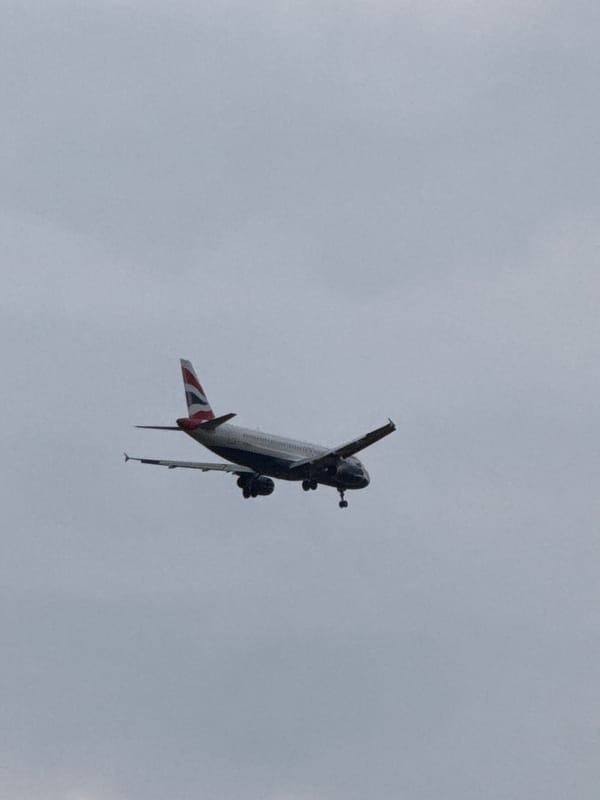 British Airways plane executes steep banking maneuver over Bulgaria