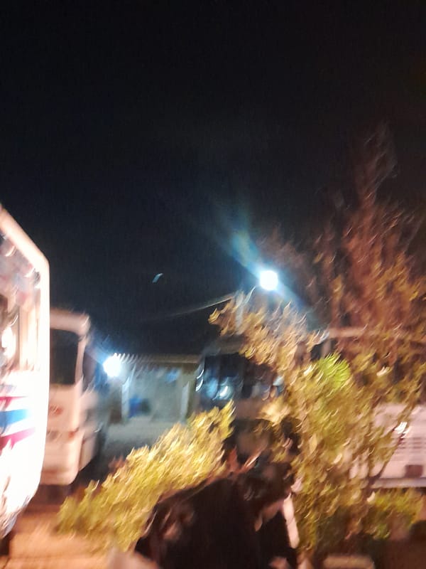 Late-night street documentation across Santa Ana, Venezuela neighborhoods
