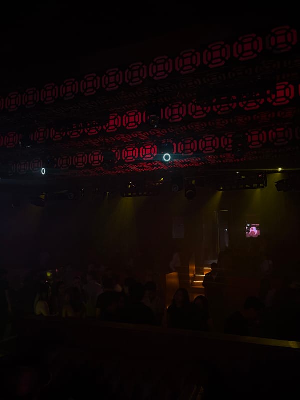 Late night tequila service at Puebla entertainment venue