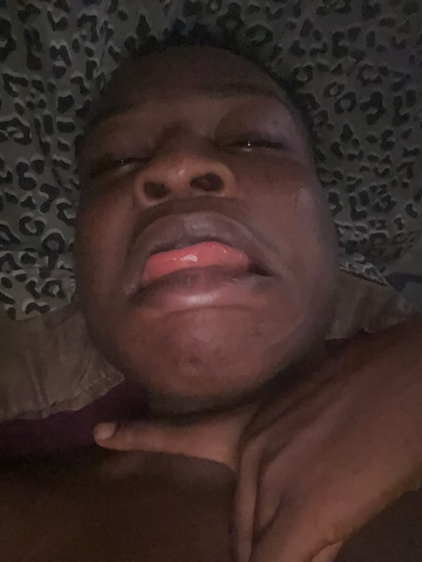Playful selfie session in Ikorodu bedroom