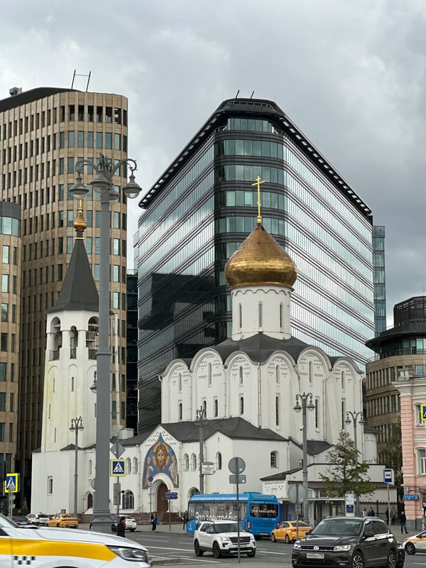 Moscow architectural tour captured across railway stations and construction sites