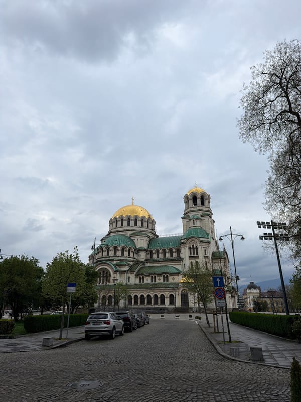 Morning documentation of Alexander Nevsky Cathedral in Sofia