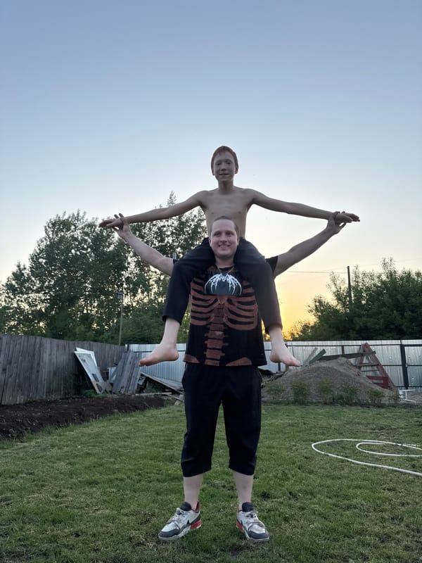Family barbecue gathering with recreational activities in Chaikovsky, Russia