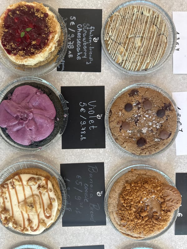 Ordinary moments captured in Sofia: desserts and street views