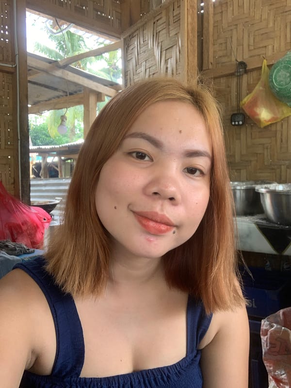 Selfies and street food scenes from Kiblawan, Philippines