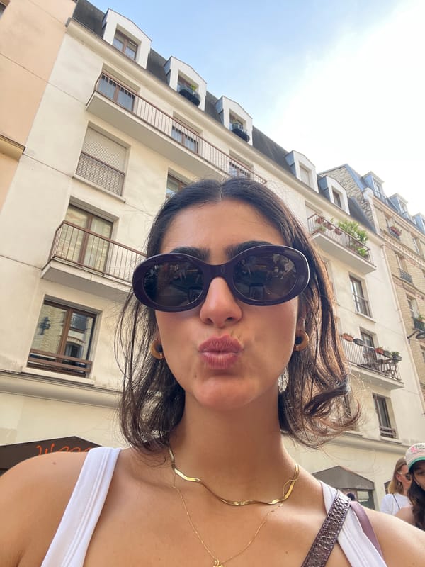 Paris street scenes include selfies and man on pavement