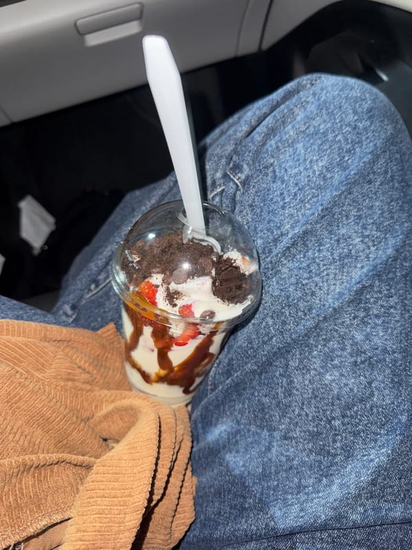 Late-night dessert enjoyed at Puebla food establishment