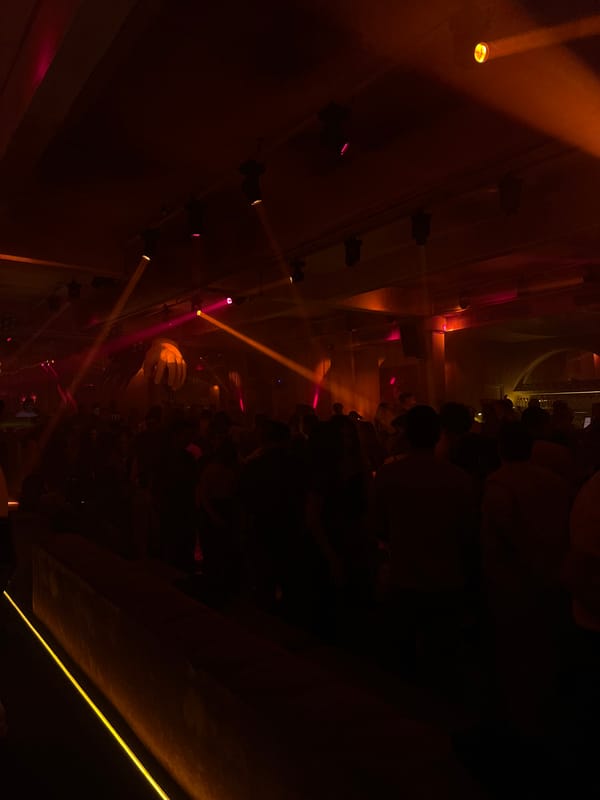 Early morning social gathering documented at Mexico nightclub venue