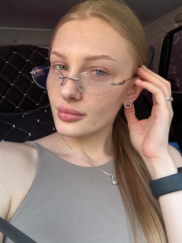 Woman observed in vehicle interior in Perm, Russia