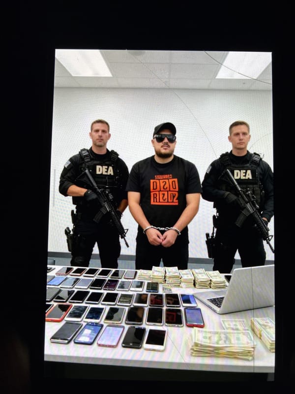 DEA officers with handcuffed individual observed in Kalitinovo, Bulgaria