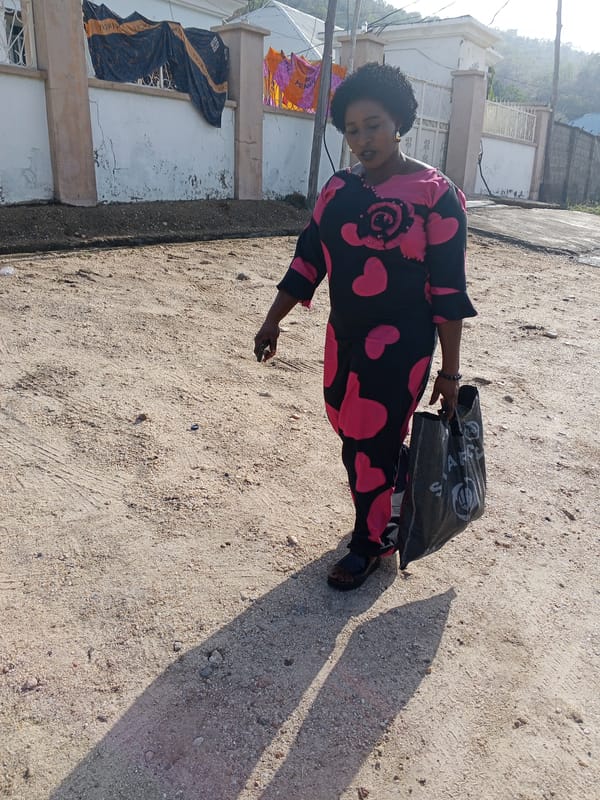 Morning pedestrian activity observed on Lokoja streets