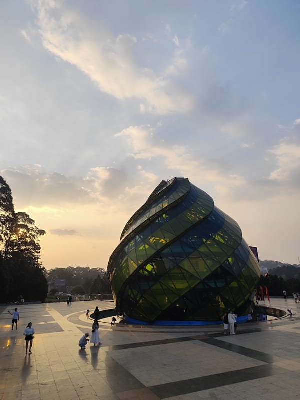 Tourist landmarks and urban scenes documented across Da Lat