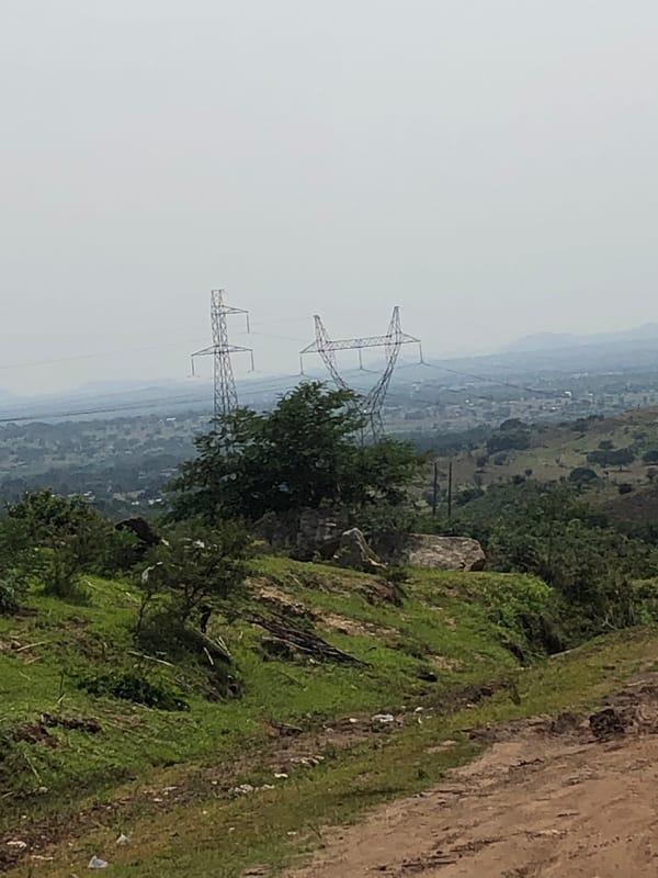 Roadside stop on the outskirts of Jos, Nigeria