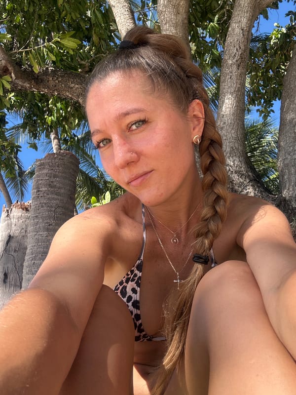 Beach selfie session at Baan Tai, Thailand