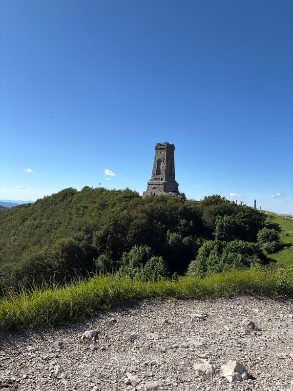 Exploring Shipka Memorial and mountain views in Bulgarian Balkans