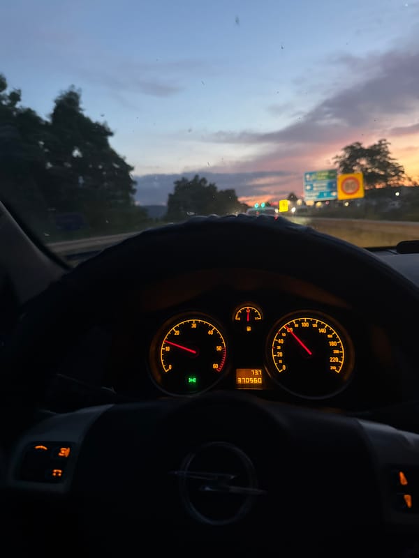 Driver travels 75 km/h between Bulgarian cities in Opel