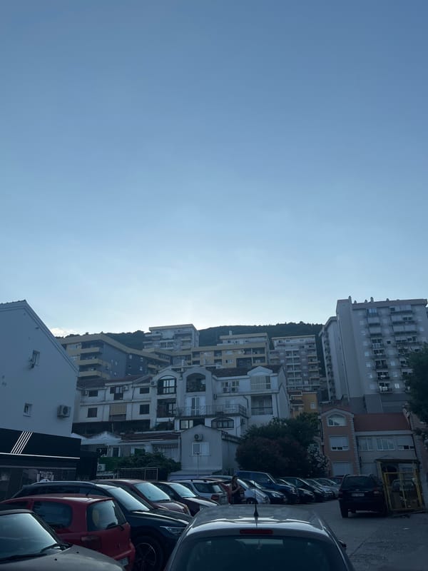 An ordinary afternoon across Budva's streets and daily routines