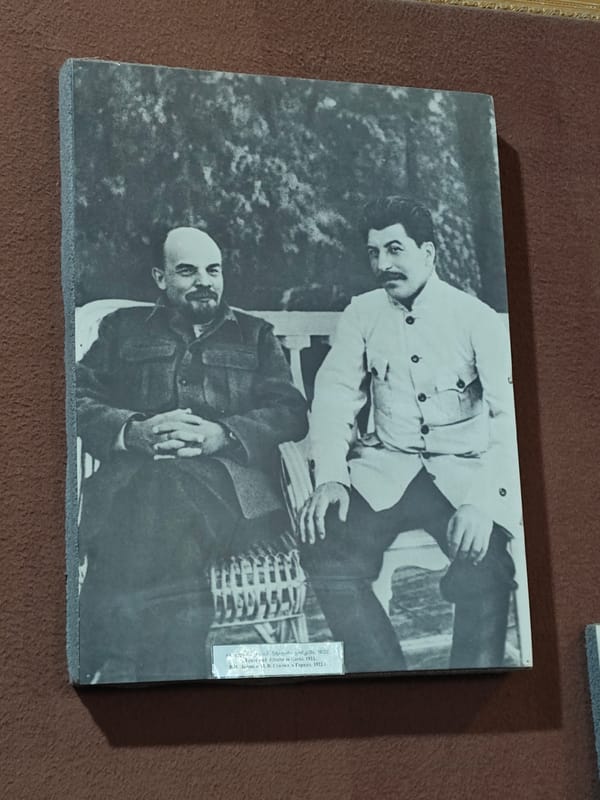 Soviet Historical Exhibition Documented by Museum Visitor