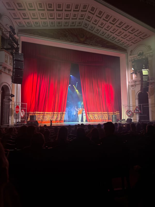 Theater performance about love staged at Perm Opera House